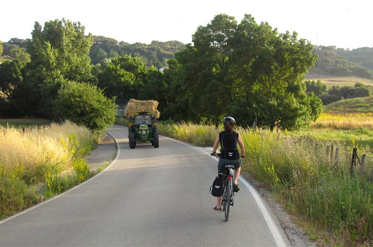 Routes rurales à vélo à Grazalema